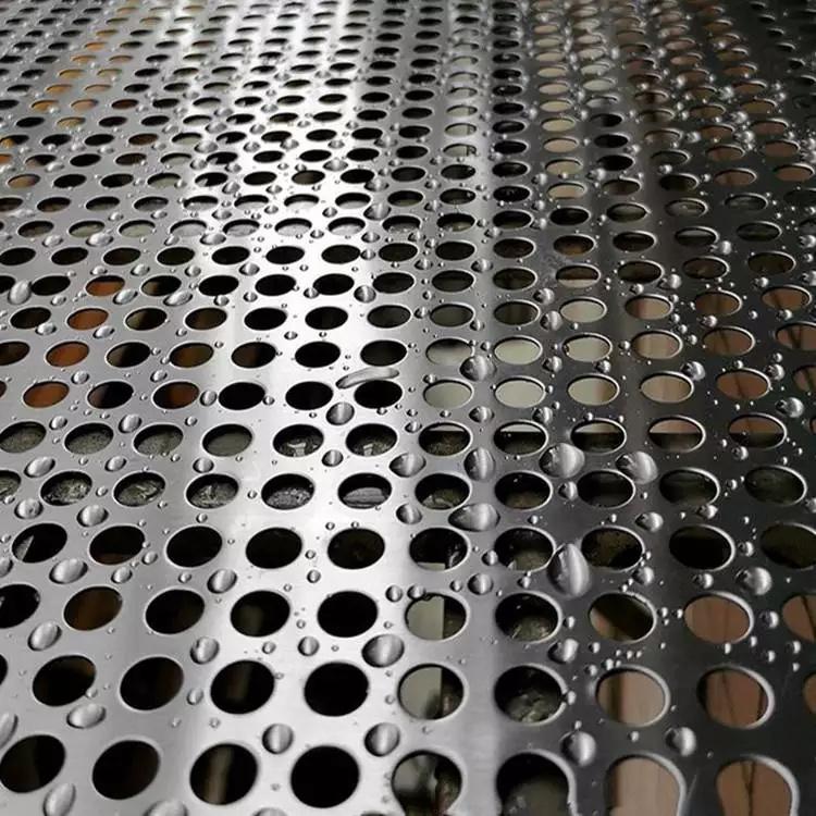 重庆什么是不锈钢拉丝贴膜冲孔板？